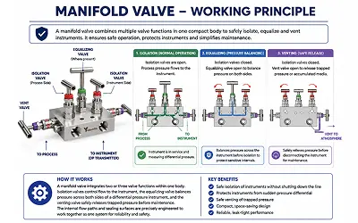 Manifold Valve Working Principle